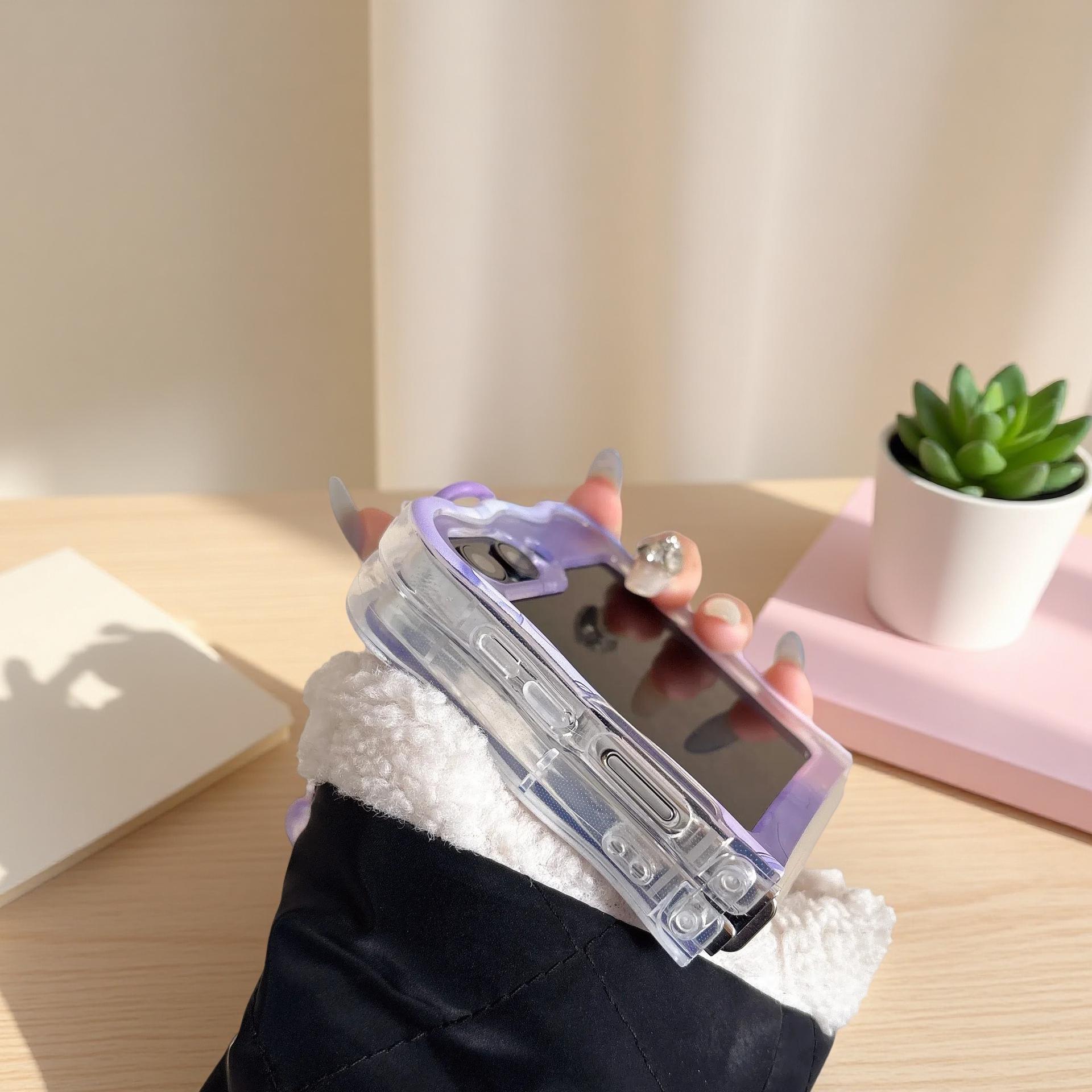 Beads Bracelet Pearl Heart Case for Samsung Galaxy Z Flip 7 Z Flip