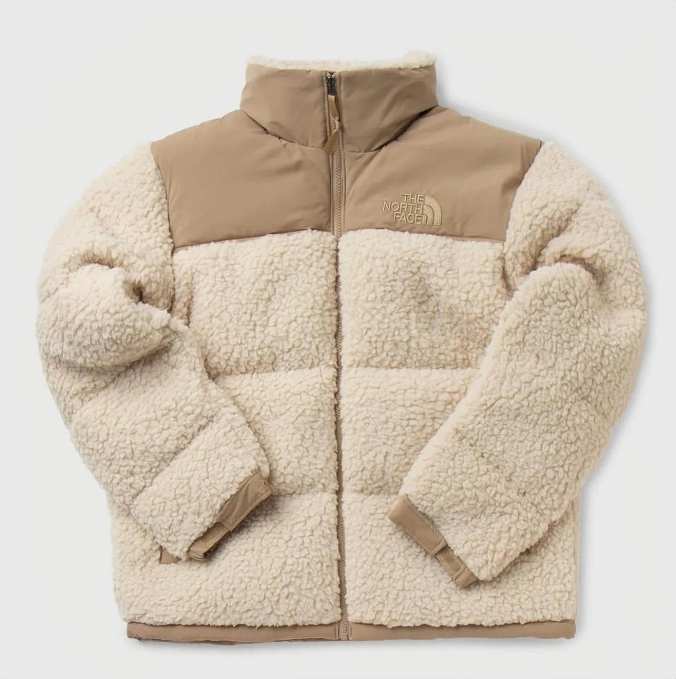 Lumberjack North Face Campshire White Sherpa Jacket Mens Australia