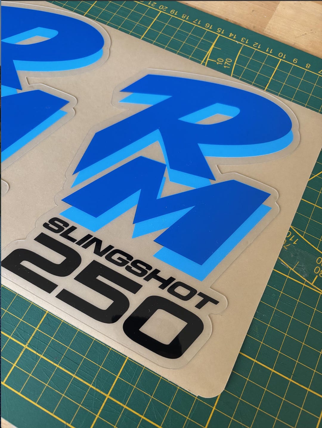 TRANSPARENT STICKERS 250 RM 1990 Original Type - Etsy