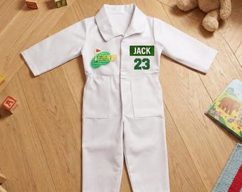Traje de golf personalizado para bebé, mono de golf con nombre personalizado para niño, disfraz de golf para primer cumpleaños, traje de golf para cumpleaños de niño pequeño