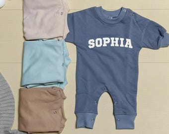 Body de bebé con estampado personalizado, sudadera con nombre de bebé, regalo personalizado para bebé, conjunto adorable para recién nacido, regalo para baby shower
