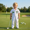 Golf First Birthday Suit, Little Golfer Outfit, Golf Party Outfit for Baby, 1st Birthday Gift, Baby Birthday Outfit