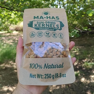 Sun Dried Turkish Apricot Kernels: Raw, Natural, Baking & Snacking