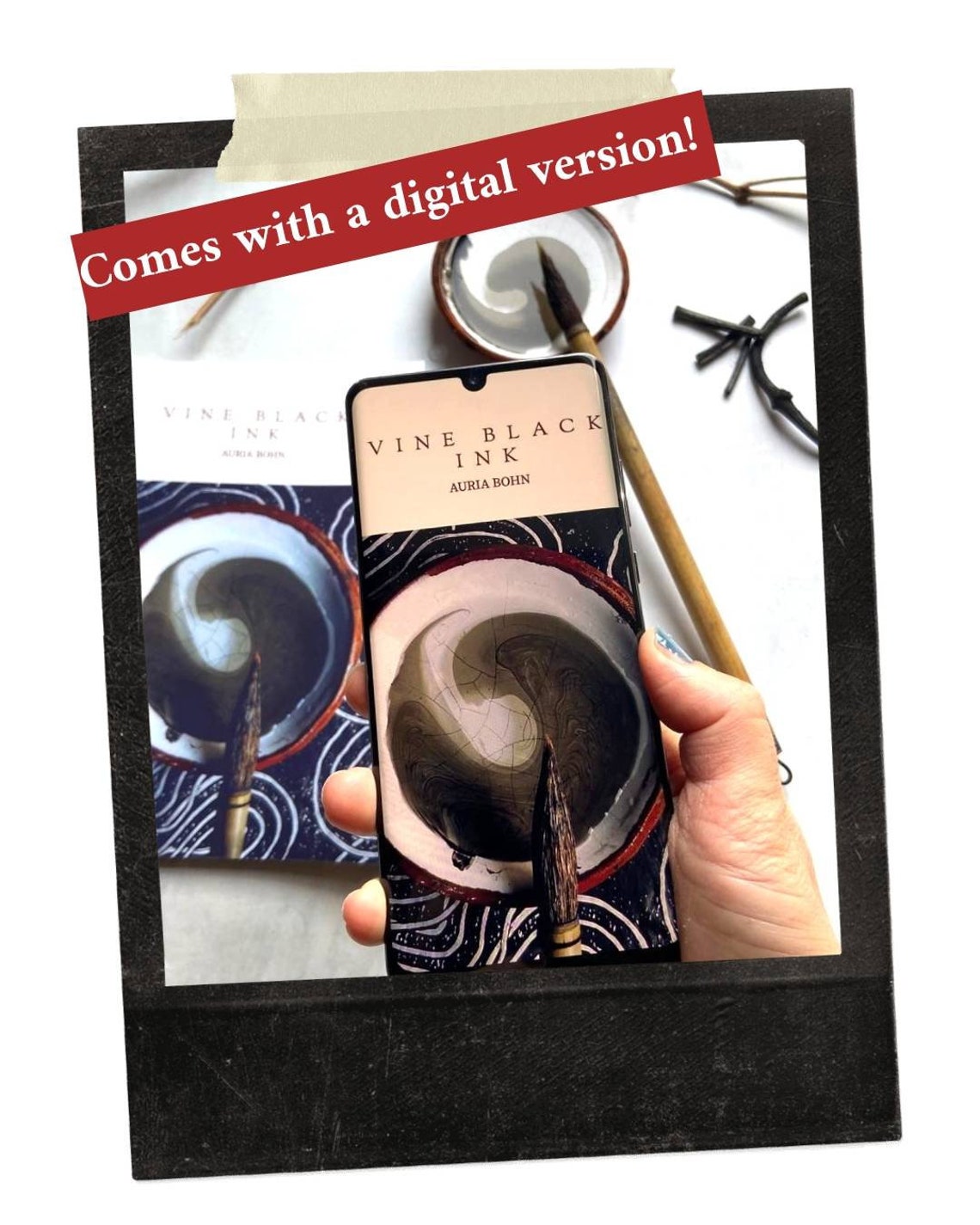 INK KIT BUNDLE Vine Black Ink Book Kit and Ebook How to Etsy