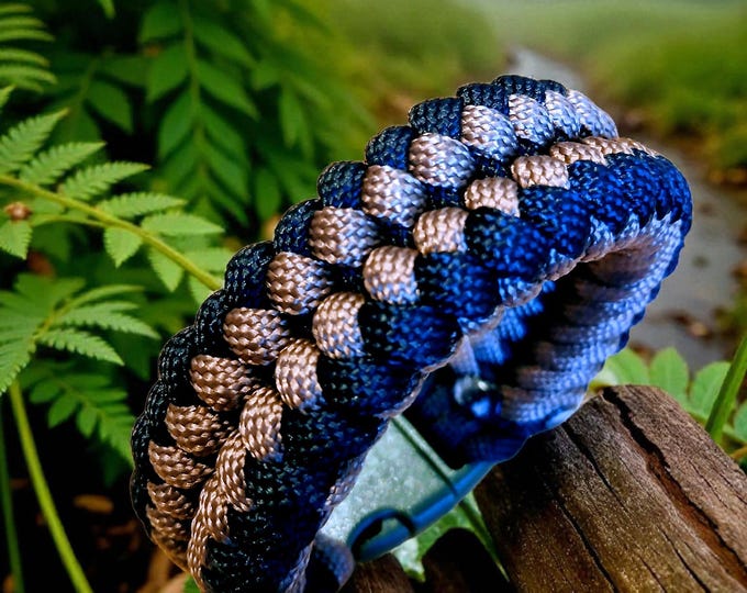 Brown & Black “Trail Keeper” Paracord Bracelet