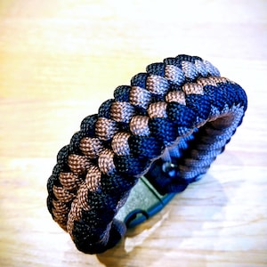Brown & Black “Trail Keeper” Paracord Bracelet