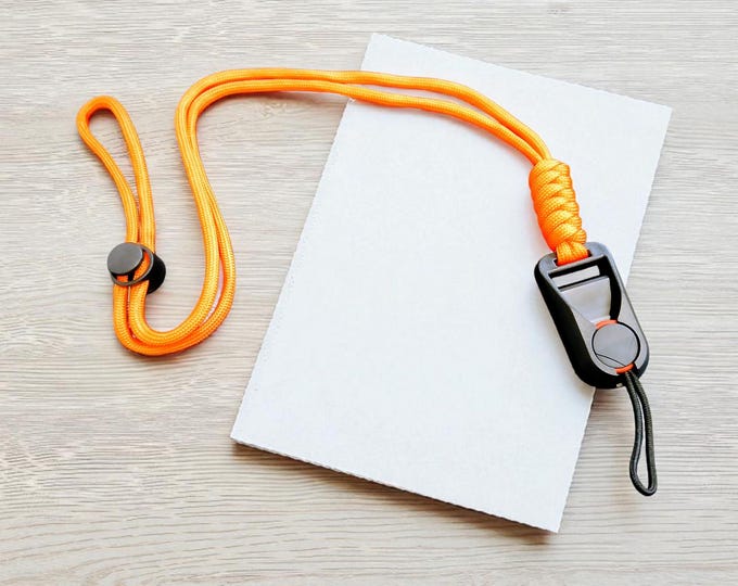 Paracord Lanyard (11 Colours Available) with Detachable Clip