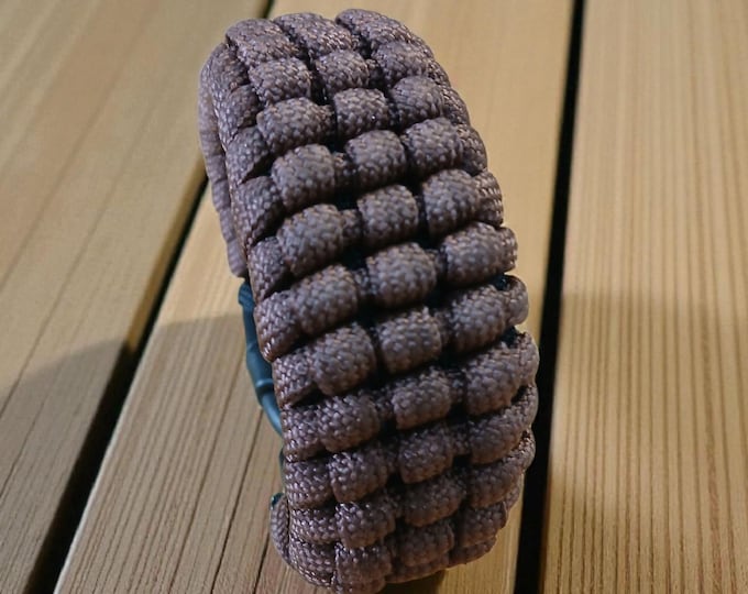 Solid Brown “Earthbound” Paracord Bracelet