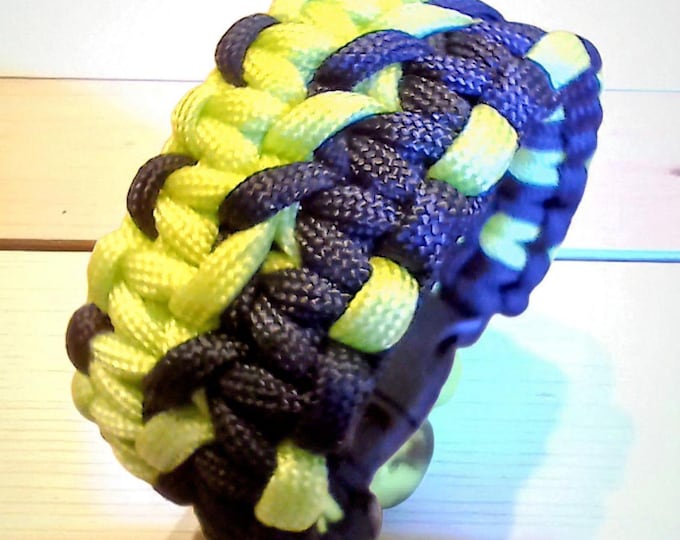 Black & Green “The Viper Coil” Paracord Bracelet