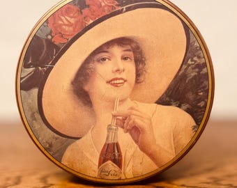Vintage | Coca Cola | Decorative Tin | 1984 | Bristol Ware |