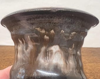 Vintage | Glit Iceland Lava Pottery | Handmade Ceramics | Brown