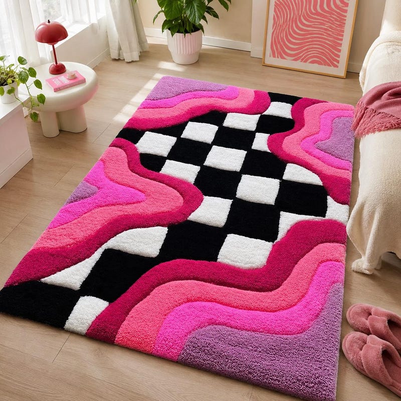Side Rug Funky Funky Rug - Etsy