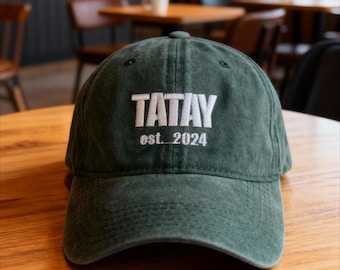 Custom Embroidered Dad Hat | Personalized Cotton Baseball Cap
