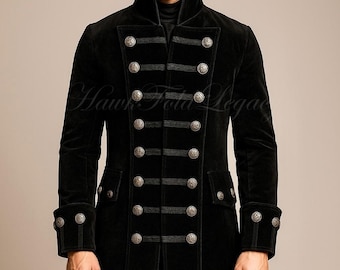 Feynman Vintage steampunk gothic jas voor heren