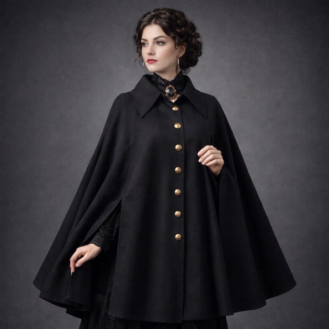Victorian era Wool Cape ヴィクトリア期 アンティーク Victorian era Wool Cape ヴィクトリア期 アンティーク Antique