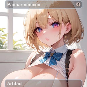 Panharmonicon TCG Proxy Anime Waifu Card - Commander Deck, EDH