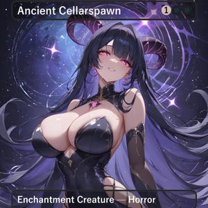 Ancient Cellarspawn TCG Proxy Anime Waifu Card - Commander Deck, EDH