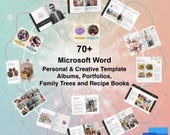 70+ Microsoft Word Personal & Creative Templates: Albums, Portfolios, Family Trees and Recipe Books