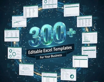 300+ Editable Excel Templates Business, Finance, Project and Personal