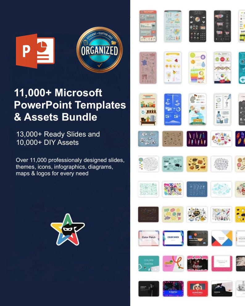 11000+ Microsoft Powerpoint Templates & Design Assets Mega Bundle ...