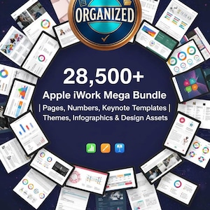 28500+ Apple iWork Mega Bundle (Organized) Pages, Numbers, Keynote Templates