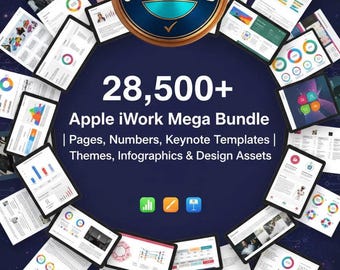 28500+ Apple iWork Mega Bundle (organizzato) modelli Pages, Numbers, Keynote