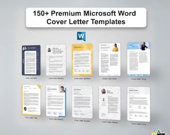 150+ modelli di lettera di presentazione: design moderni per candidatura lavoro (DOCX)