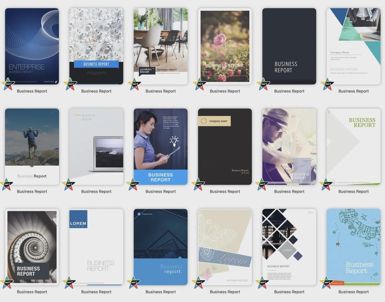 Apple Pages Templates Bundle 16000+ editable designs digital download for Mac and iOS Pages users – professional business, marketing, stationery templates cover image
