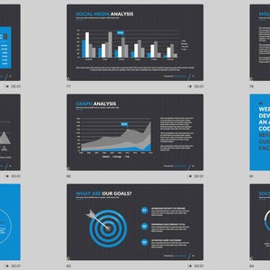 These preview images display slide examples from the 7,800+ Company Profile PowerPoint Template. Features creative charts, infographics, timelines, and portfolio layouts in green and white tones. Fully editable for business, marketing, and pitch presentations in PowerPoint and compatible software.