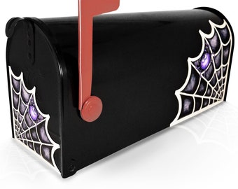 Mailbox Magnet Partial Cover Corner Spider Web Halloween Decor for Mail Box for Fall Not a Decal or Mailbox Cover Its a Magnet