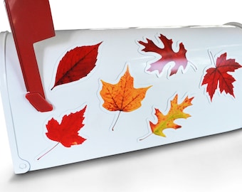 Autumn Forest Mailbox Cover – Magnetic Seasonal Decoration, 25.5x20.8 Inch Large Size