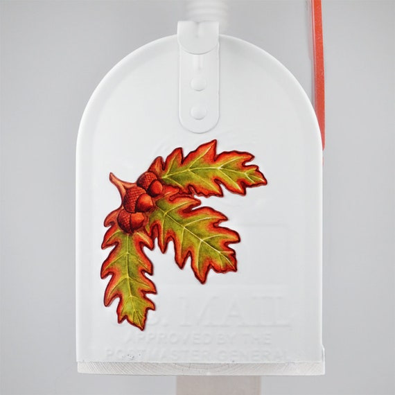 thumbnail image 2 of Custom Acorns & Oak Leaves Mailbox Magnet – Personalized With Your Address & Street Name 2 of 4