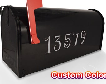 2.5" Custom Color Magnet House Numbers Home Address Not a Decal Mulitiple Uses Magnetic Numbers for Mail Box or Front Door
