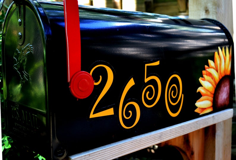 Mailbox Cover Door Black Mail Box Corner Etsy