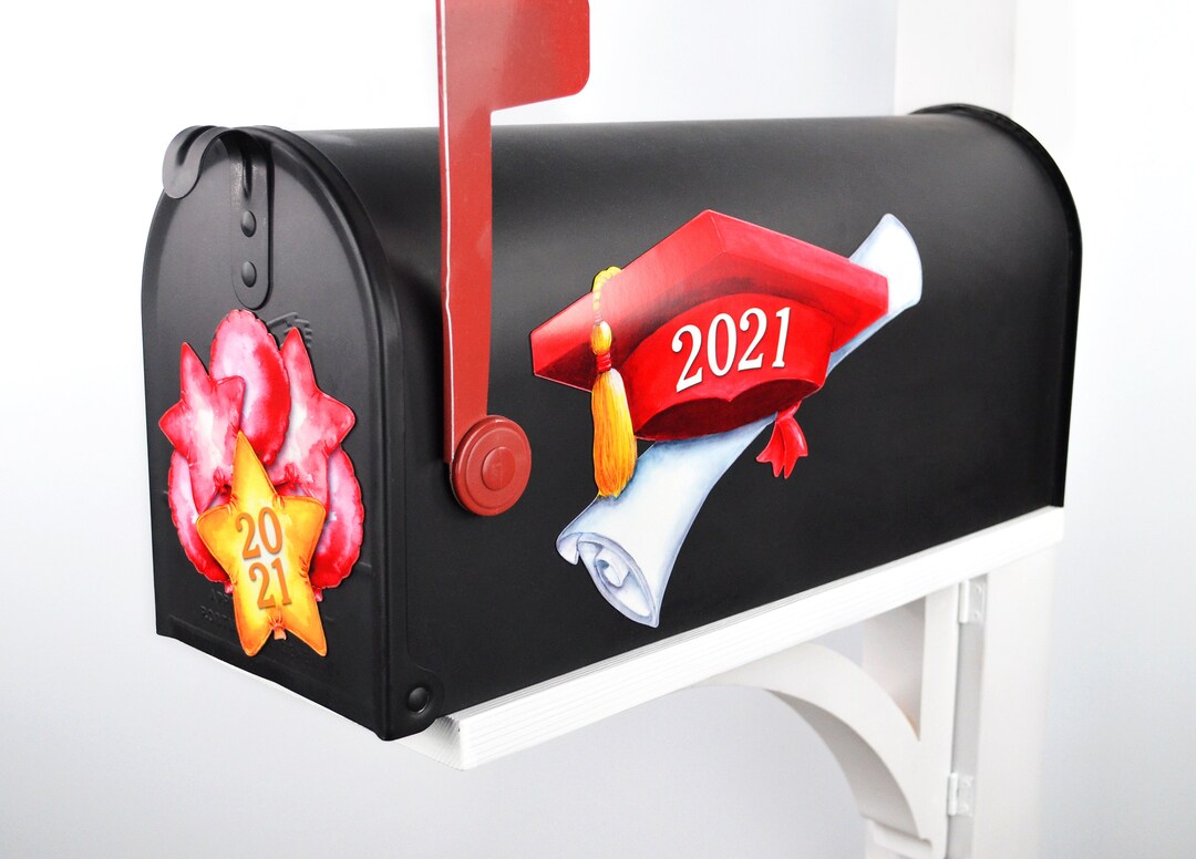 Mailbox Partial Cover NEW IMPROVED CUSTOM Color Grad Cap