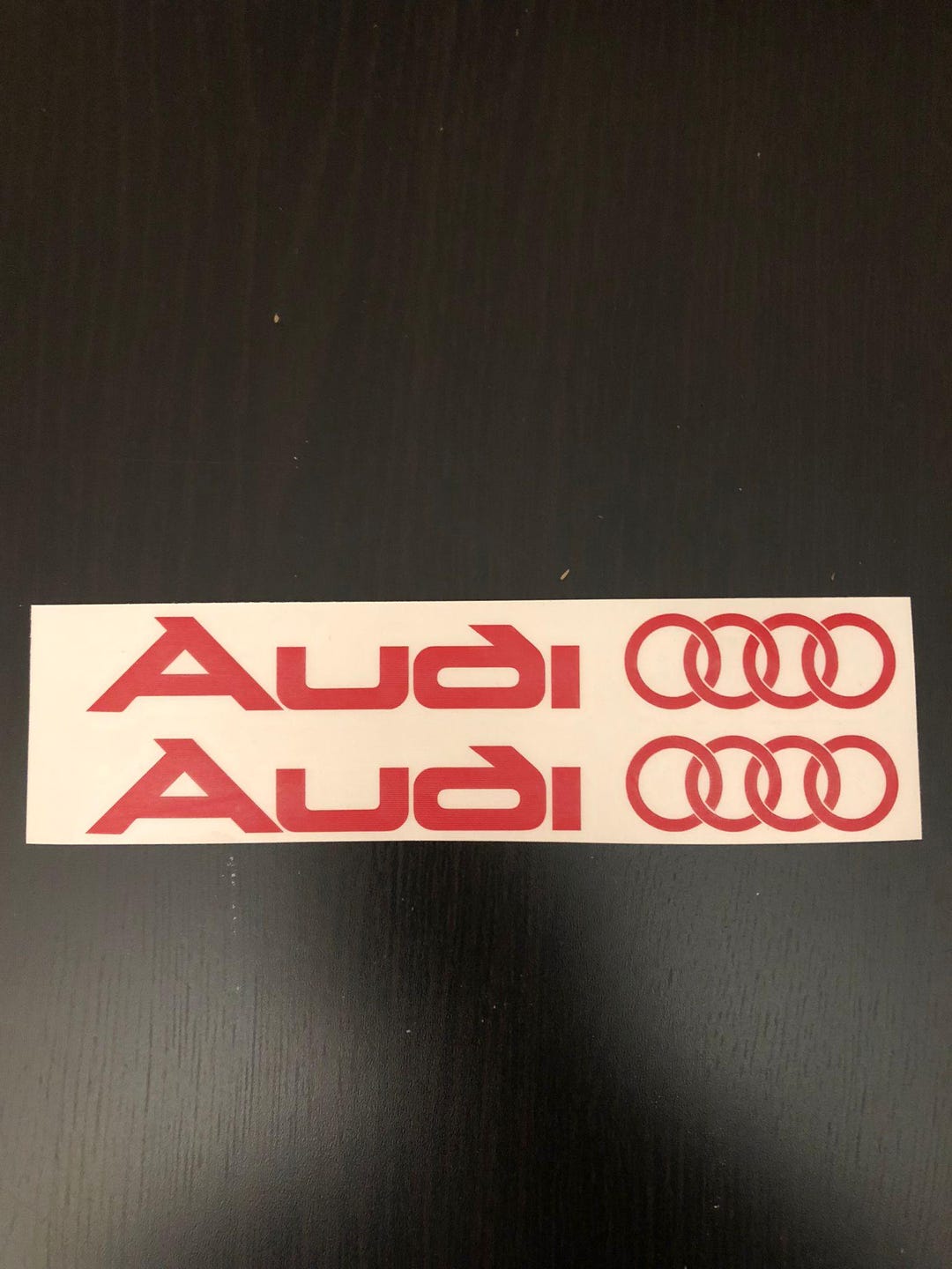 Audi Vip Sticker 2pcs Audi Rings Decals Stickers for Door Sill Windows Thresholds Car ...