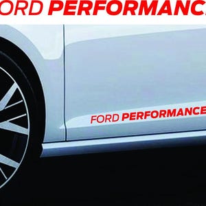 2pcs FORD PERFORMANCE Decal Sticker Sport Racing Stripe Emblem Car Truck suv f-150