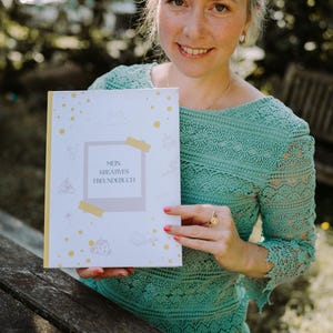 Creative friendship book for children | School enrollment gift for girls and boys | Fill-in book for elementary school | Kindergarten memory book
