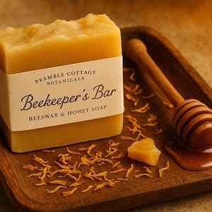 Beekeepers Bar - Honey and Beeswax soap