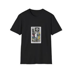 Stylish Tarot Death T-Shirt, Dark Aesthetic Tee, Unisex Graphic Shirt, Halloween Gift, Spiritual Apparel