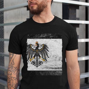Prussia Unisex Tee, German Heritage Shirt, Prussian Eagle T-Shirt, Historical State Emblem Top, Military History Gift, European Pride