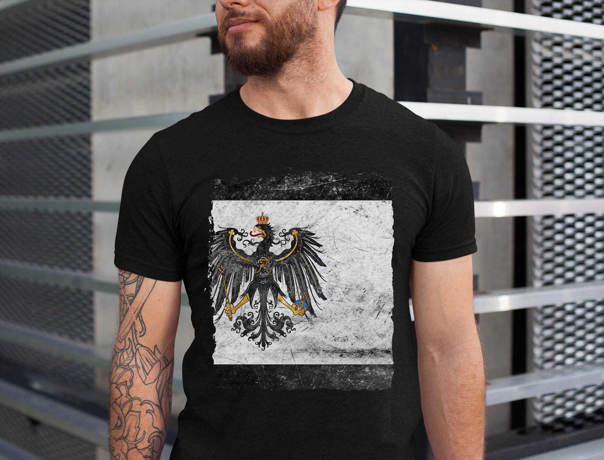 Camiseta unisex de Prusia, camiseta de herencia alemana, camiseta