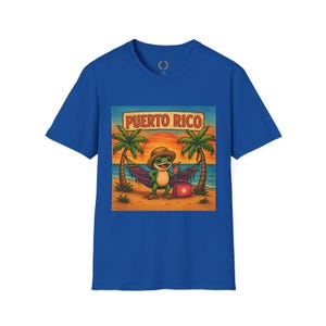 Puerto Rico Beach Vibes T-Shirt: Soft Ring-Spun Cotton Tee