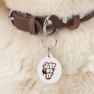 Stylish Pet Tag - Customizable Dog ID Tag, Personalized Animal Tags, Fun Pet Accessories, Unique Pet Gifts, Trendy Cat Tags