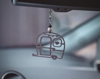 3mf file Camping Caravan Mirror Pendant for 3D Printing