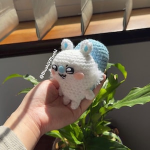 Cute Flying Squirrel Digital Amigurumi Crochet PDF Pattern
