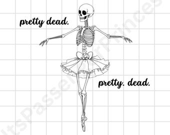 Lustiges Skelett PNG SVG: Halloween Sarkasmus Digitales Design (Digitaler Download