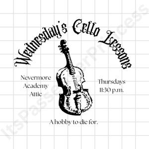Gothic Girl Cello Halloween PNG/SVG: Digital Art for T-Shirts, Stickers (Digital Download)