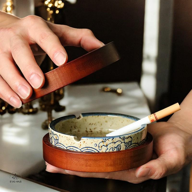 煙草セット深谷部隊准士官下士官團 煙草盆 灰皿 煙草入れ 昭和レトロ