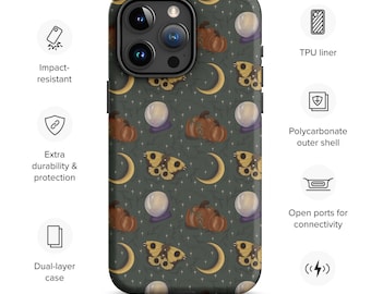 Halloween witchy autumnal iPhone case